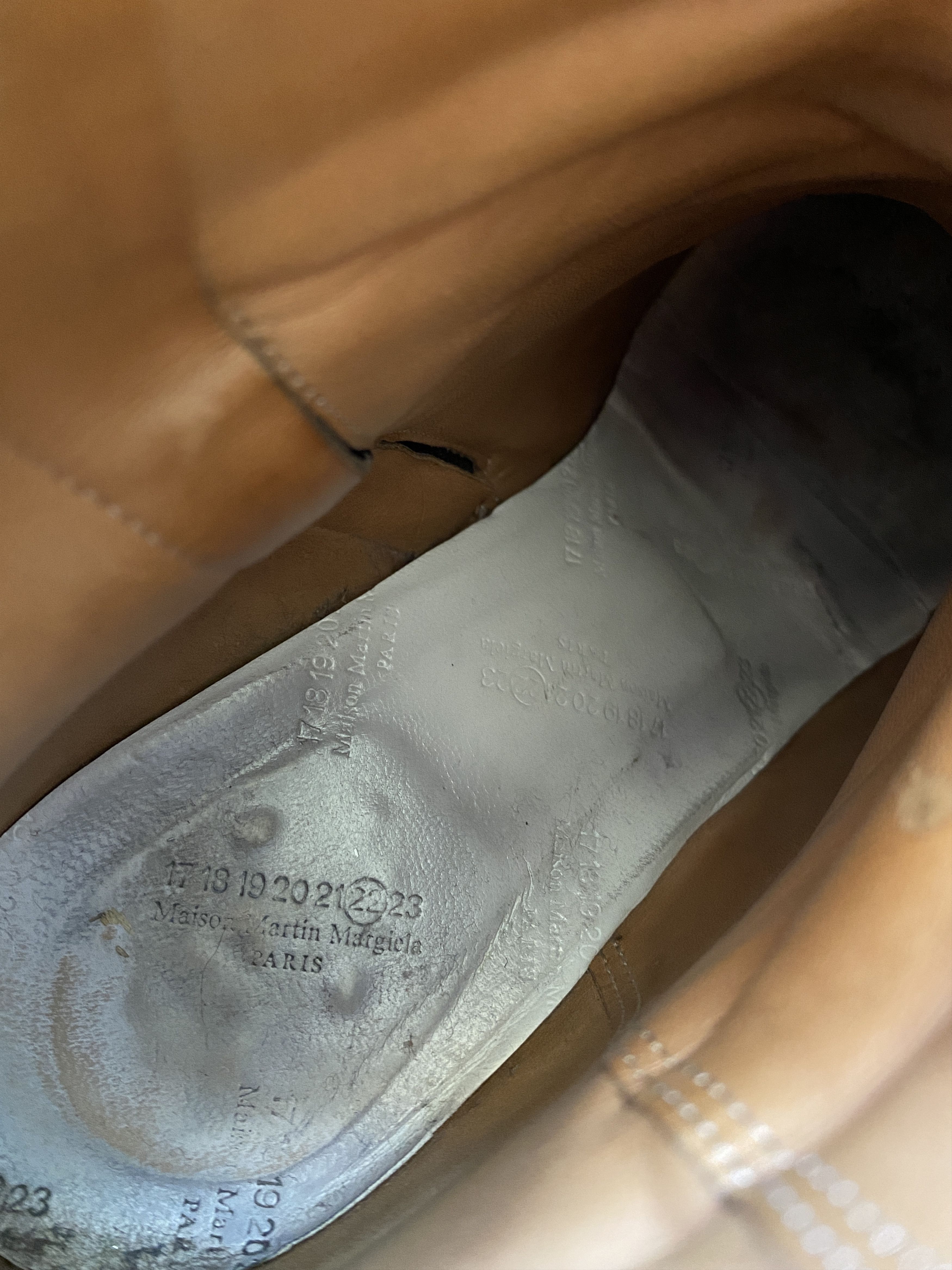 Maison Margiela ⚡️QUICK SALE⚡️Maison Martin Margiela Leather Heel Boots Size US 8 / IT 38 - 7 Thumbnail
