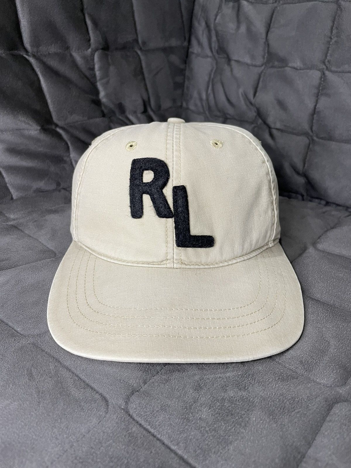 Vintage RARE POLO SPORT “RL” Leather Strap Hat