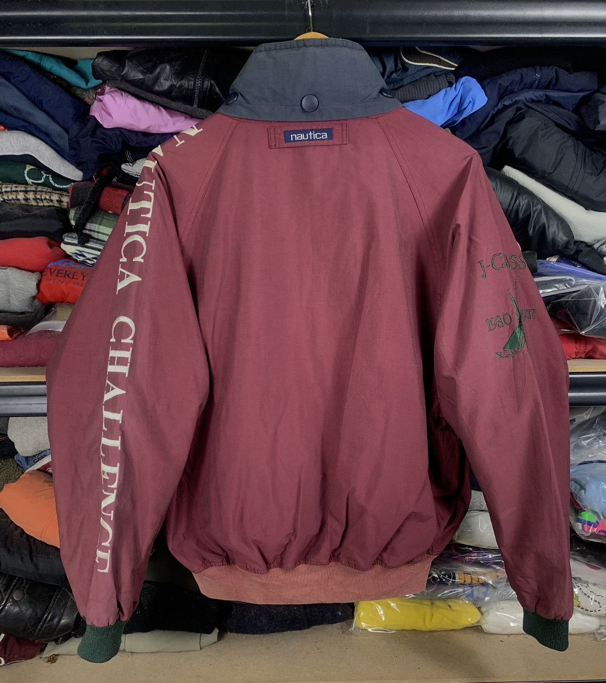 Nautica Vintage Nautica Challenge Bomber Jacket Size US M / EU 48-50 / 2 - 6 Thumbnail