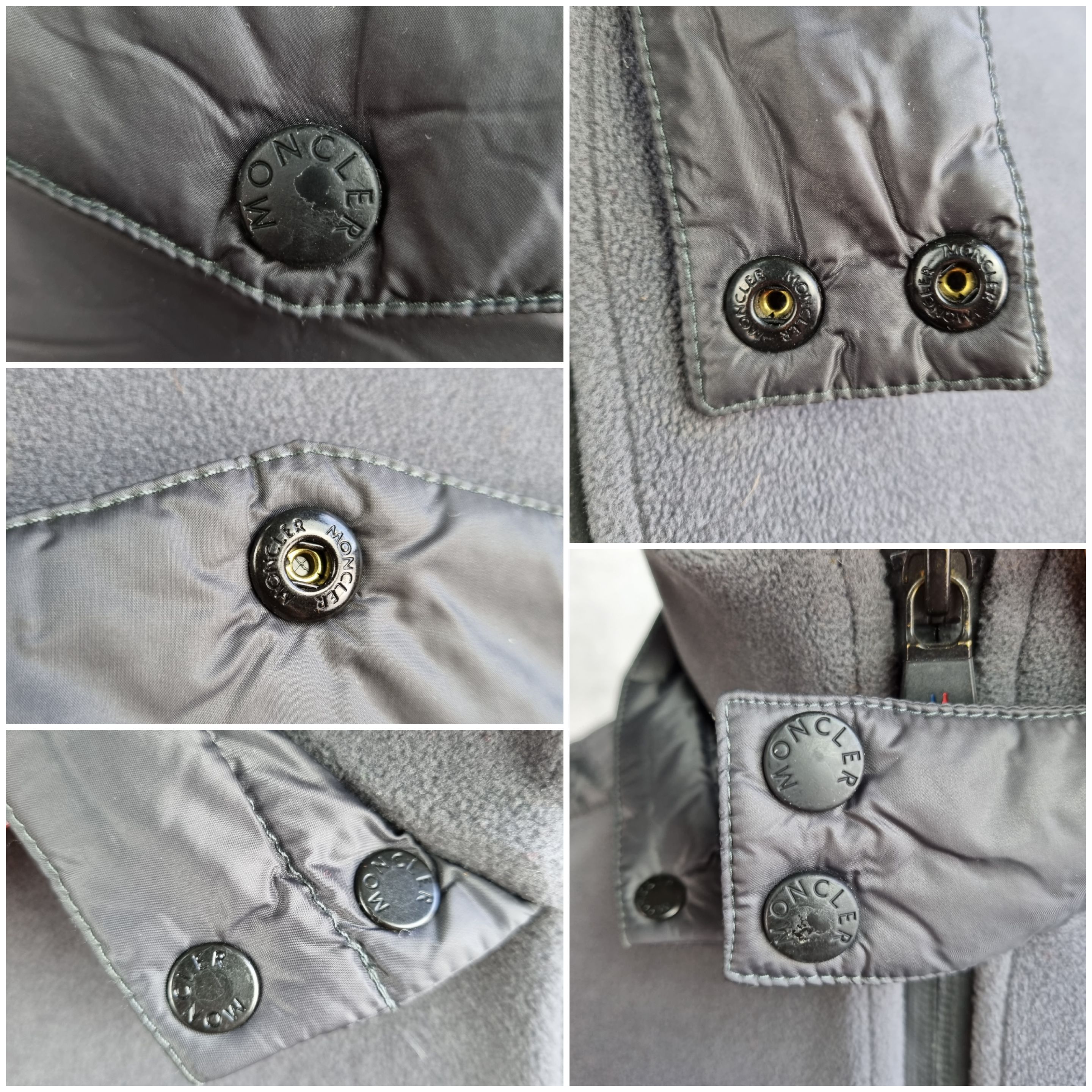 Japanese Brand × Moncler Moncler Fleece Zip Up Pullover Light Jacket Size US M / EU 48-50 / 2 - 17 Thumbnail