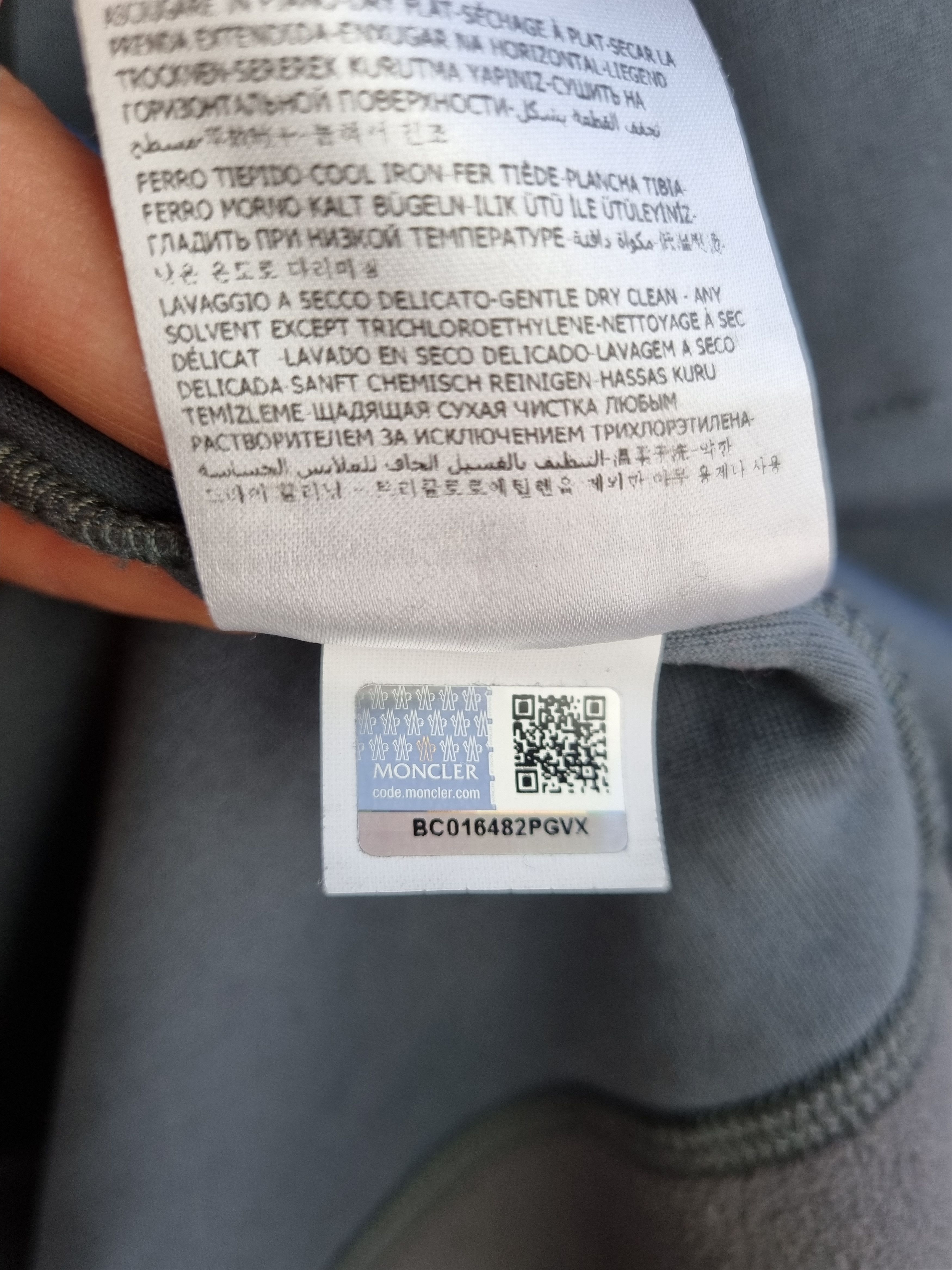 Japanese Brand × Moncler Moncler Fleece Zip Up Pullover Light Jacket Size US M / EU 48-50 / 2 - 9 Thumbnail