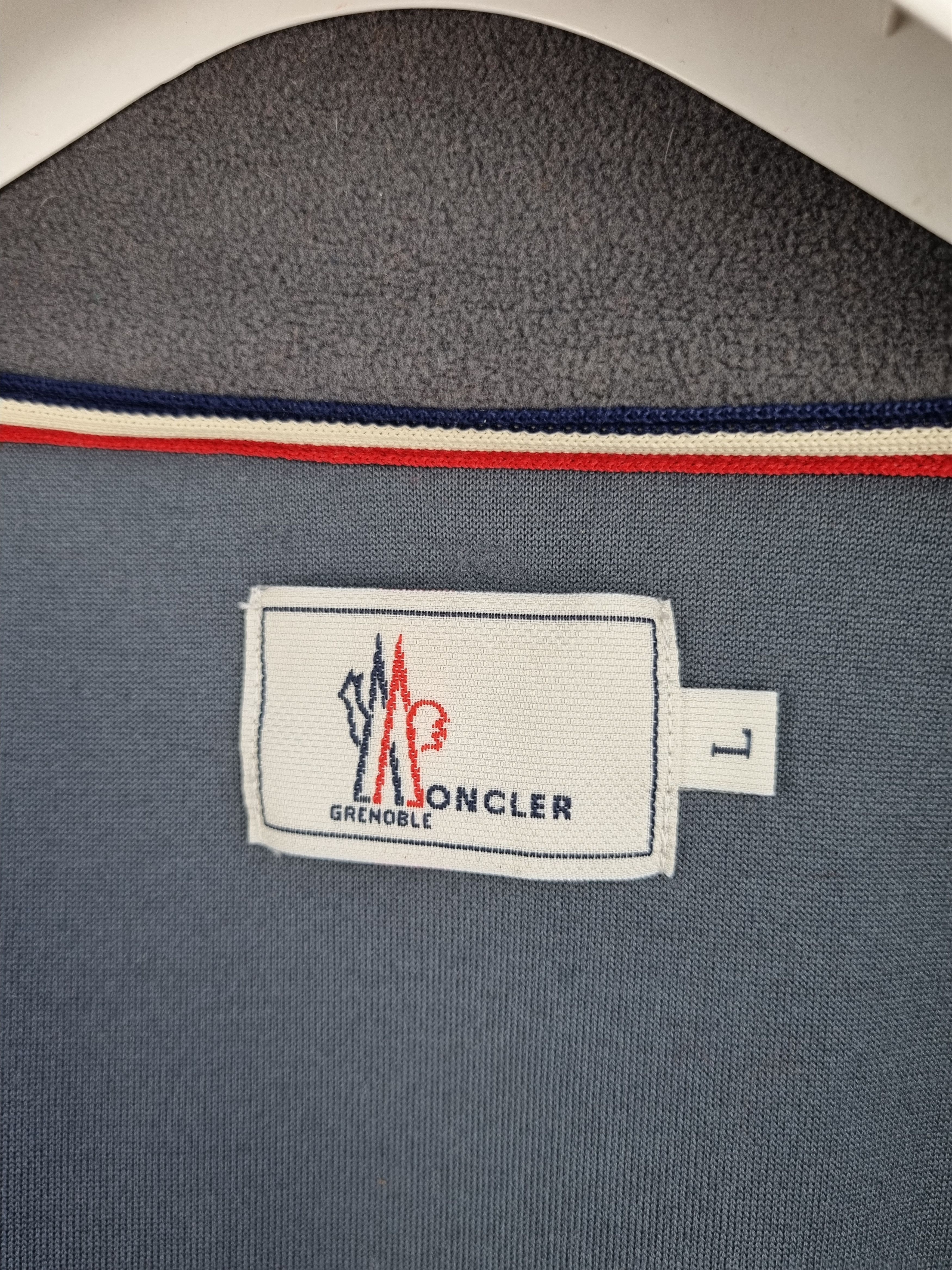 Japanese Brand × Moncler Moncler Fleece Zip Up Pullover Light Jacket Size US M / EU 48-50 / 2 - 7 Thumbnail