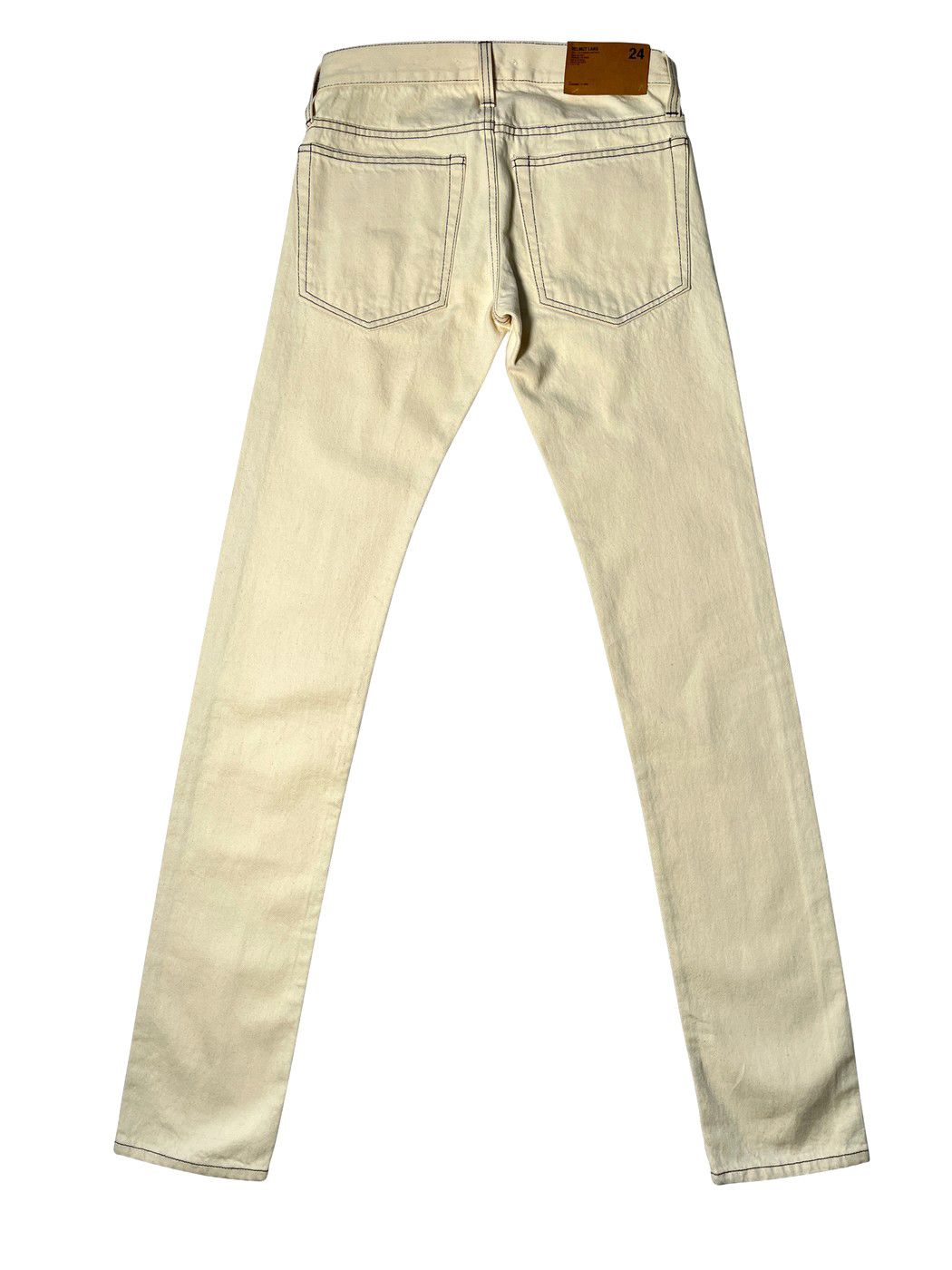 Helmut Lang ⚡️QUICK SALE⚡️Helmut Lang Natural Cream Jeans Denim Size US 27 - 2 Thumbnail