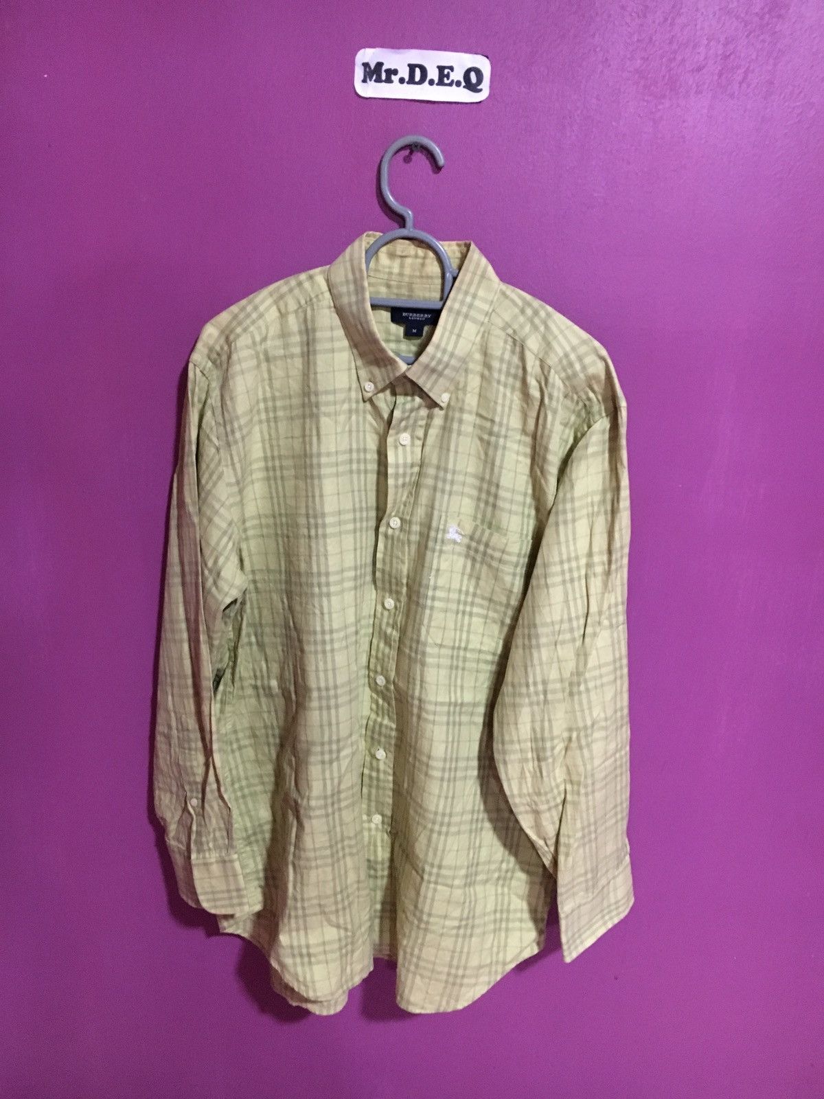 Burberry BURBERRY LONDON CHECK PLAID SIZE S SHIRT BUTTON UP Size US M / EU 48-50 / 2 - 1 Thumbnail