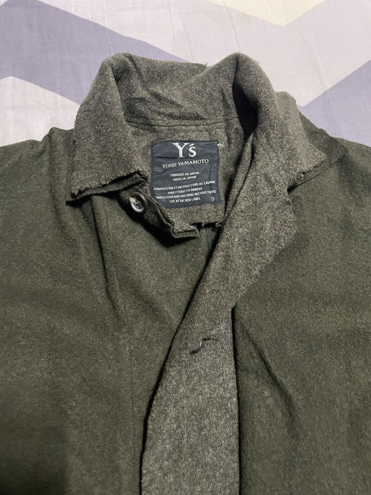 Yohji Yamamoto ✅Archives Collection✅ Y'S YOHJI YAMAMOTO Wool Trench Coat Size US M / EU 48-50 / 2 - 6 Thumbnail