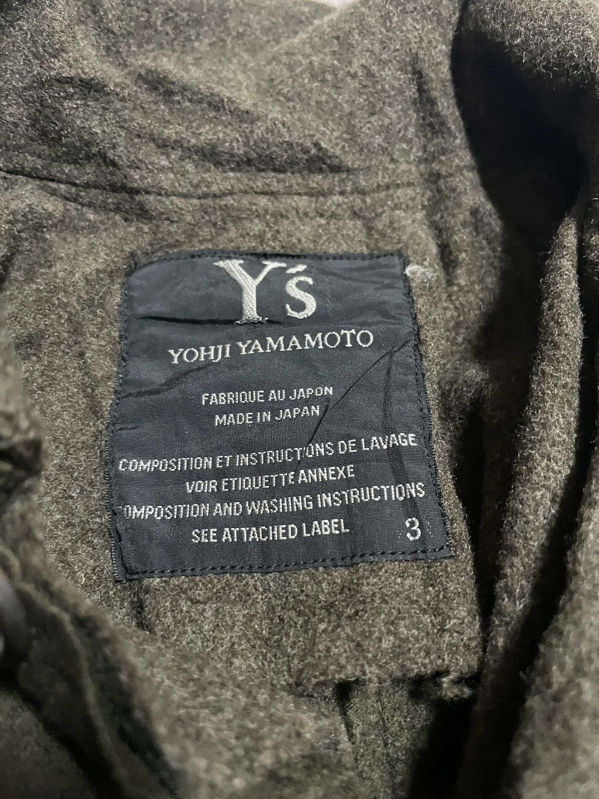 Yohji Yamamoto ✅Archives Collection✅ Y'S YOHJI YAMAMOTO Wool Trench Coat Size US M / EU 48-50 / 2 - 9 Thumbnail