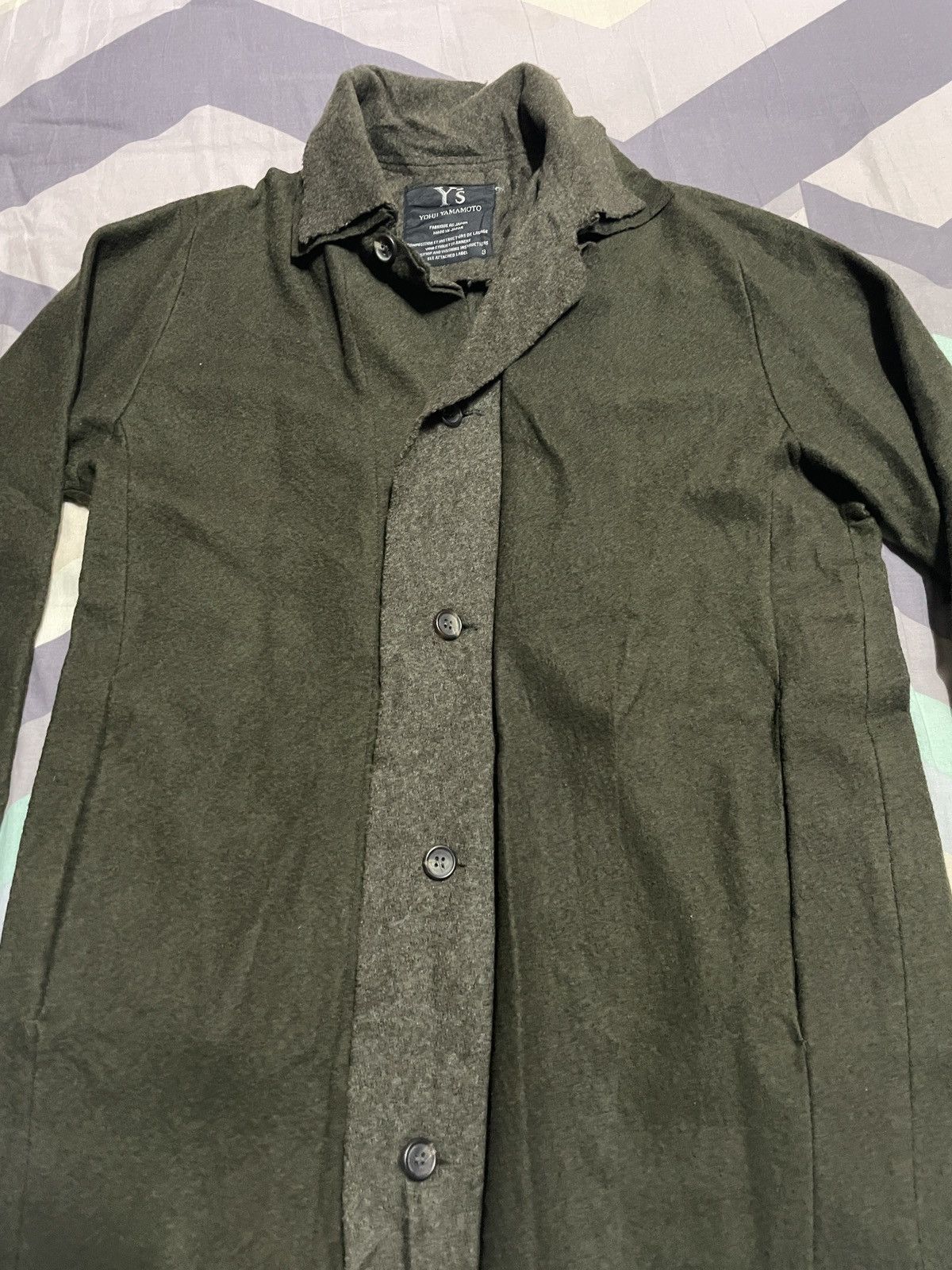 Yohji Yamamoto ✅Archives Collection✅ Y'S YOHJI YAMAMOTO Wool Trench Coat Size US M / EU 48-50 / 2 - 4 Thumbnail