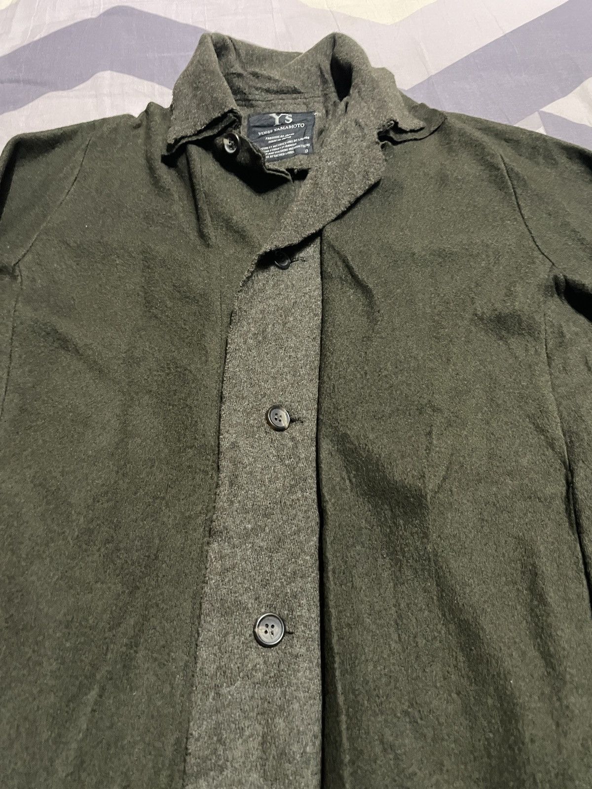 Yohji Yamamoto ✅Archives Collection✅ Y'S YOHJI YAMAMOTO Wool Trench Coat Size US M / EU 48-50 / 2 - 5 Thumbnail