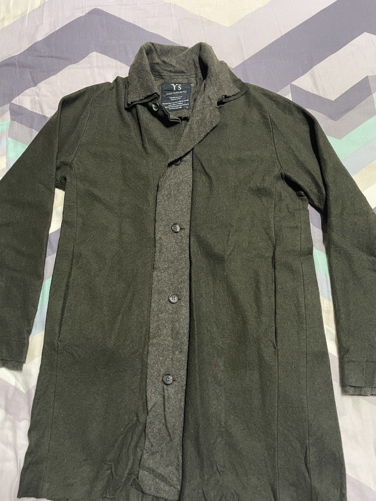 Yohji Yamamoto ✅Archives Collection✅ Y'S YOHJI YAMAMOTO Wool Trench Coat Size US M / EU 48-50 / 2 - 3 Thumbnail