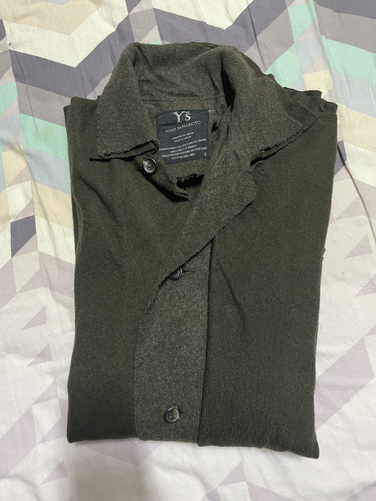 Yohji Yamamoto ✅Archives Collection✅ Y'S YOHJI YAMAMOTO Wool Trench Coat Size US M / EU 48-50 / 2 - 8 Thumbnail