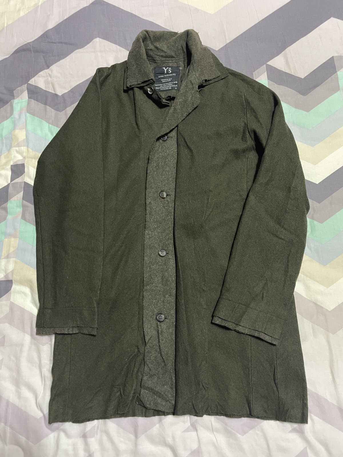 Yohji Yamamoto ✅Archives Collection✅ Y'S YOHJI YAMAMOTO Wool Trench Coat Size US M / EU 48-50 / 2 - 1 Thumbnail
