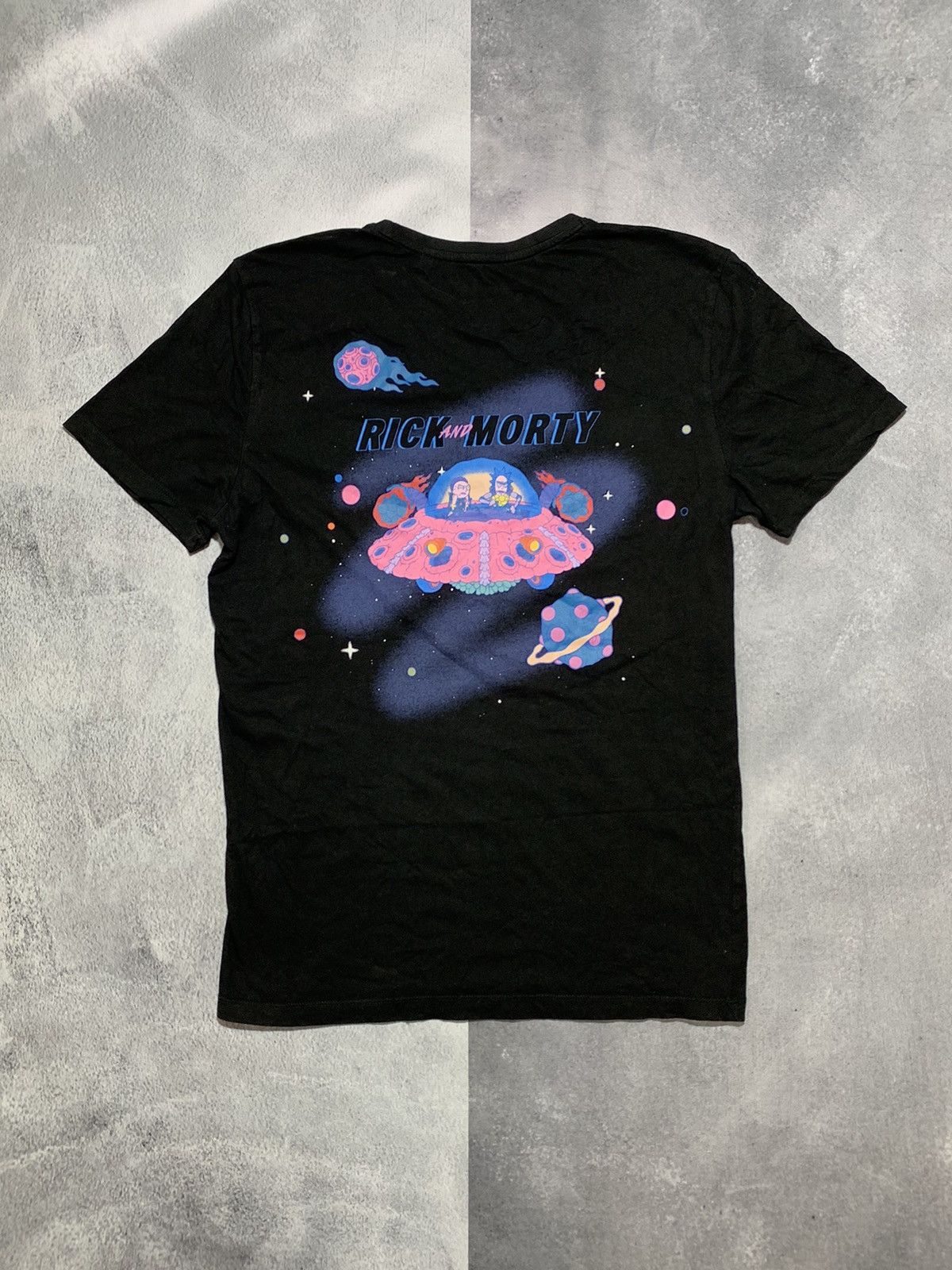 Band Tees Vintage Y2K Rick and Morty band tee cartoon big logo size L Size US L / EU 52-54 / 3 - 1 Thumbnail