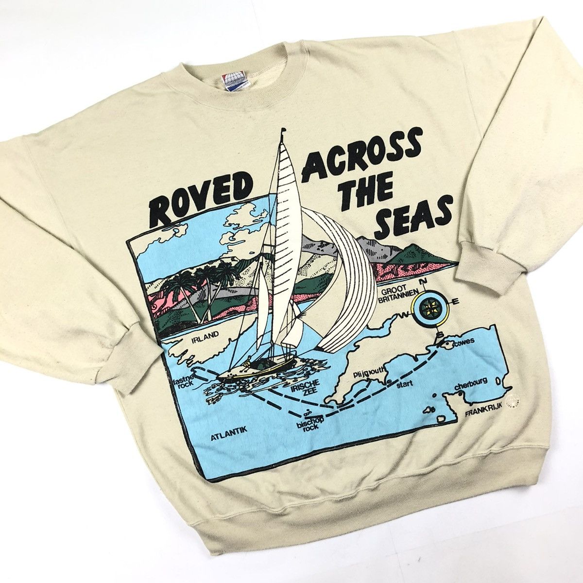 Vintage Vintage sweatshirt American vintage USA retro 90s Size US XL / EU 56 / 4 - 4 Thumbnail