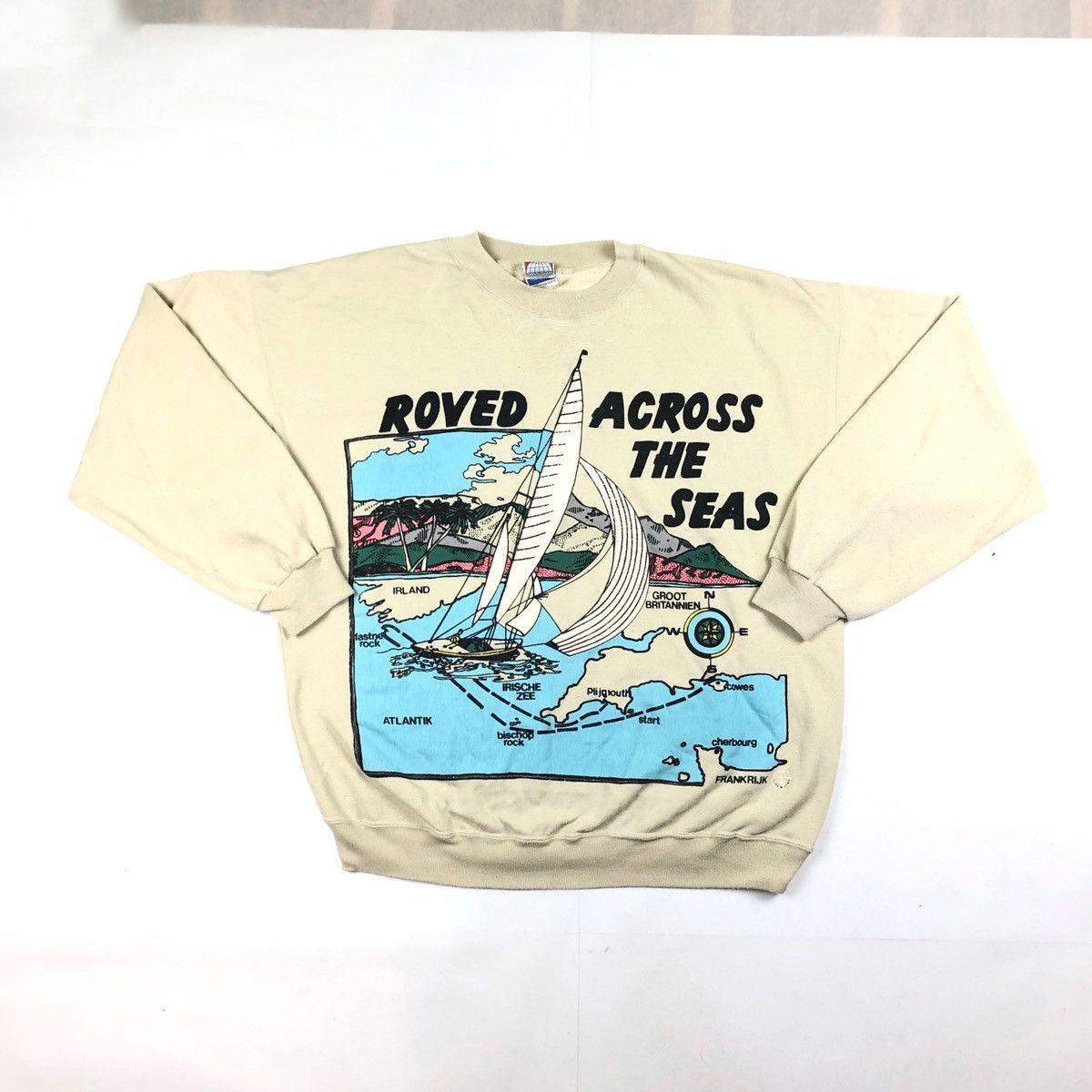 Vintage Vintage sweatshirt American vintage USA retro 90s Size US XL / EU 56 / 4 - 3 Thumbnail
