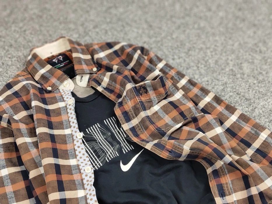 Flannel Vintage Flannel Shirt Travis Scott Style Streetwear Hype Size US M / EU 48-50 / 2 - 7 Thumbnail