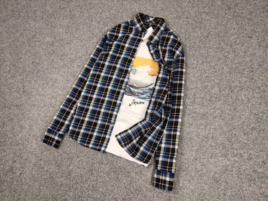 Flannel Vintage Flannel Shirt Travis Scott Style Streetwear Hype Size US M / EU 48-50 / 2 - 4 Thumbnail