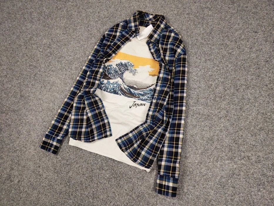 Flannel Vintage Flannel Shirt Travis Scott Style Streetwear Hype Size US M / EU 48-50 / 2 - 3 Thumbnail
