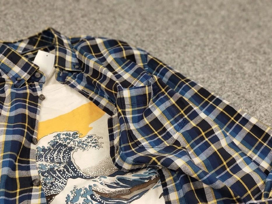 Flannel Vintage Flannel Shirt Travis Scott Style Streetwear Hype Size US M / EU 48-50 / 2 - 8 Thumbnail