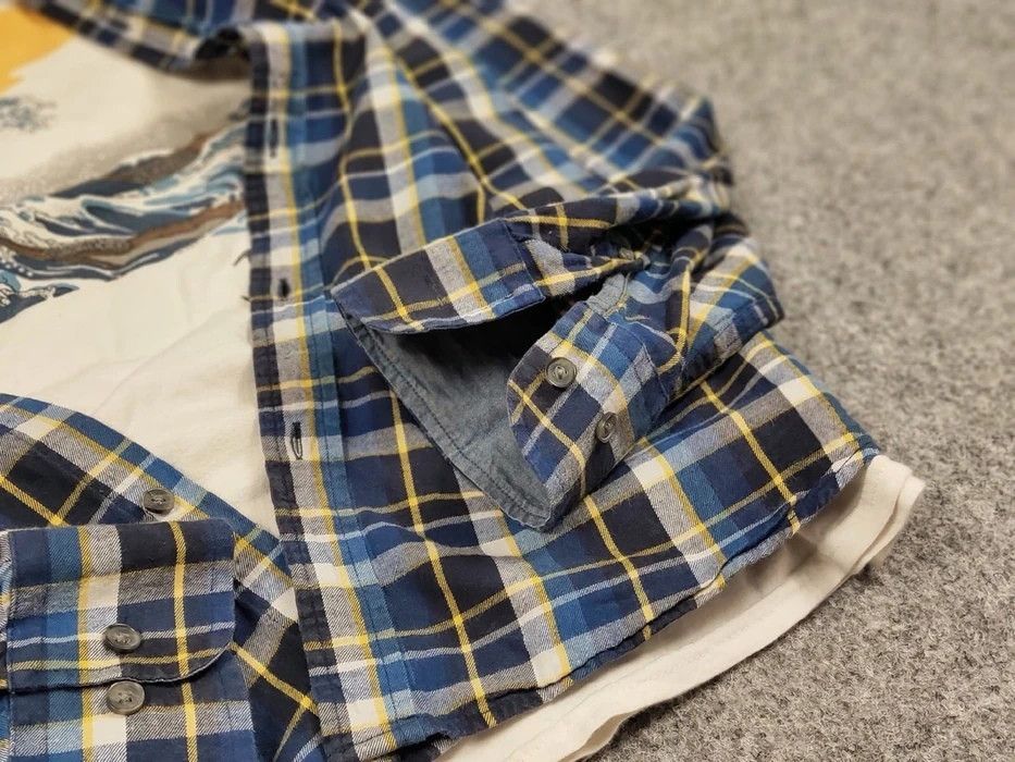 Flannel Vintage Flannel Shirt Travis Scott Style Streetwear Hype Size US M / EU 48-50 / 2 - 9 Thumbnail