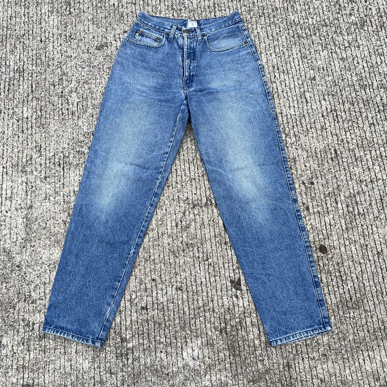 Moschino Mossino jeans blue heart love peace MADE IN ITALY Size US 32 / EU 48 - 1 Thumbnail