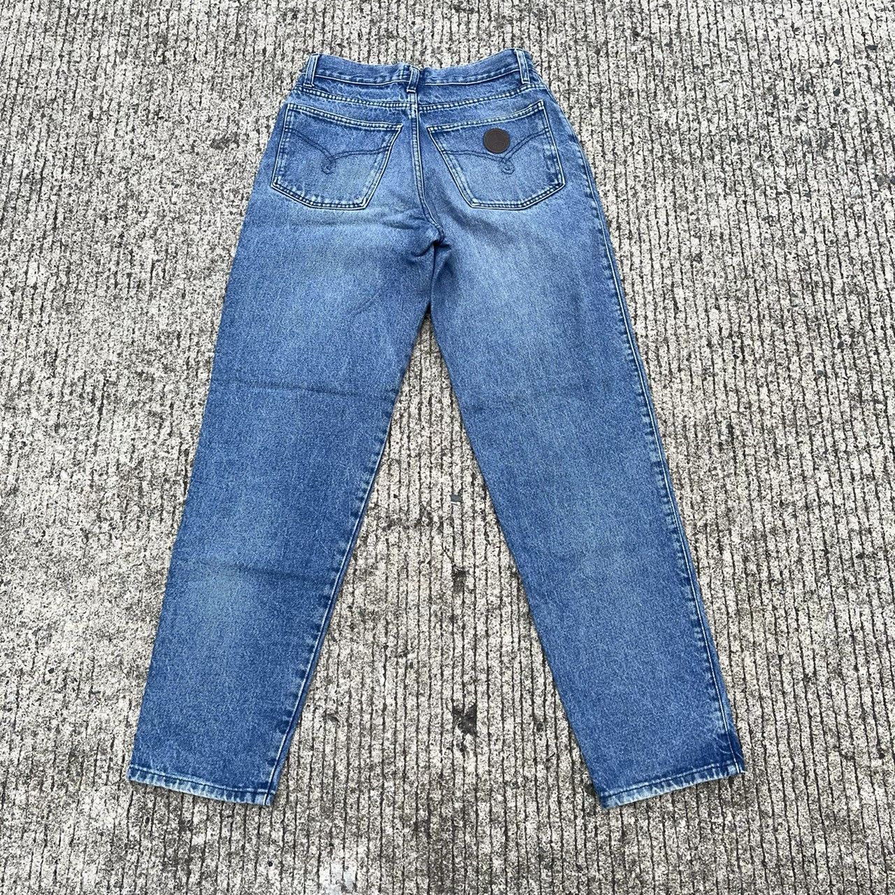 Moschino Mossino jeans blue heart love peace MADE IN ITALY Size US 32 / EU 48 - 2 Thumbnail