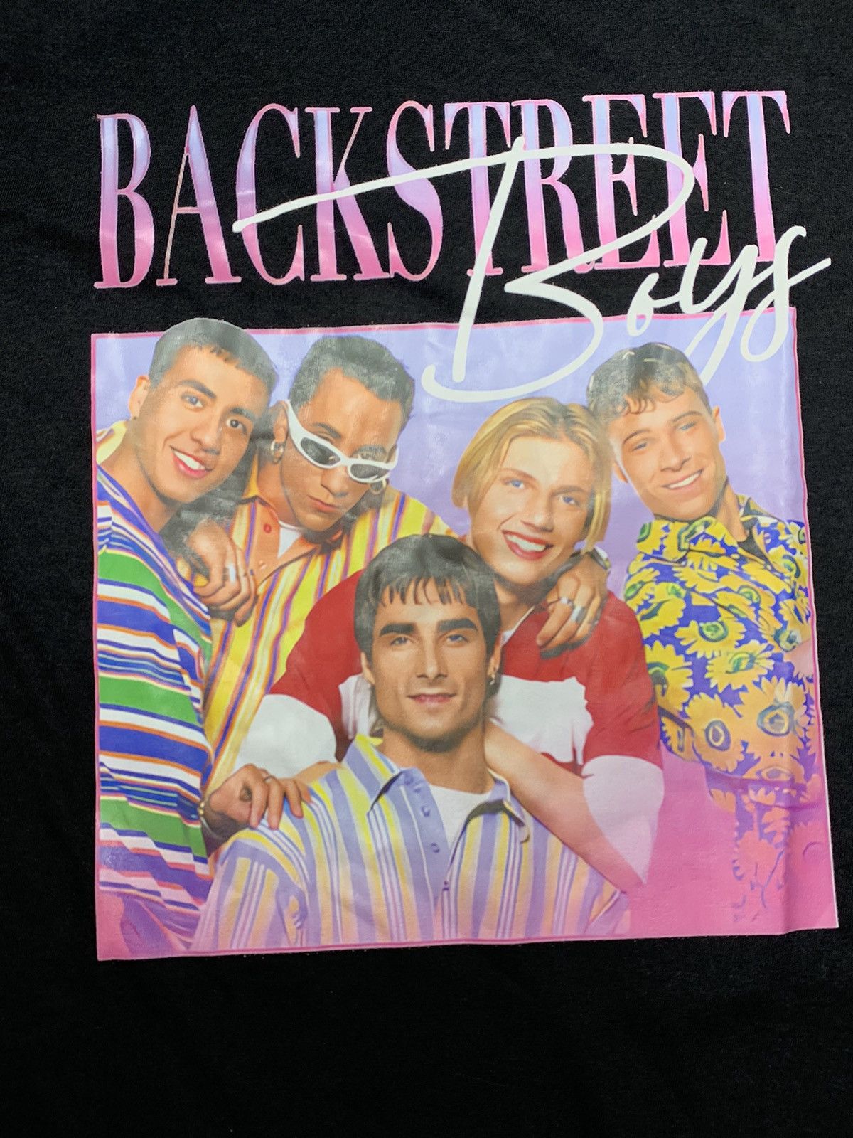 Band Tees × Vintage Vintage Y2K Backstreet Boys band tee big logo size M Size US M / EU 48-50 / 2 - 2 Thumbnail