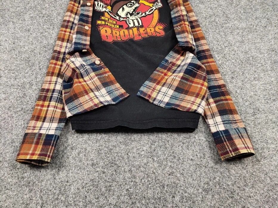 Flannel Vintage Flannel Shirt Travis Scott Style Size US S / EU 44-46 / 1 - 5 Thumbnail