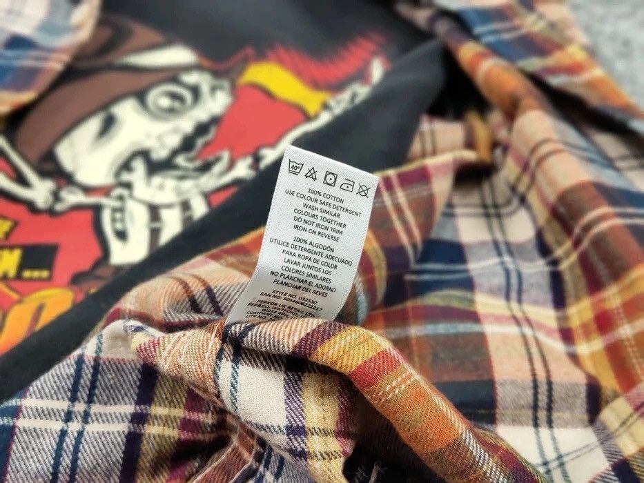 Flannel Vintage Flannel Shirt Travis Scott Style Size US S / EU 44-46 / 1 - 12 Thumbnail