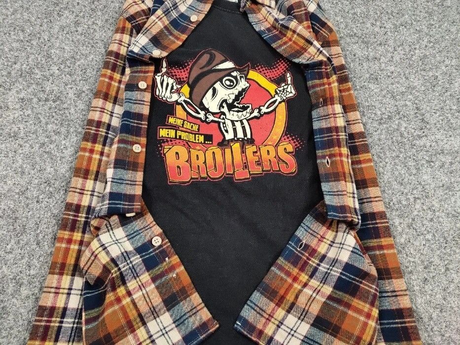 Flannel Vintage Flannel Shirt Travis Scott Style Size US S / EU 44-46 / 1 - 6 Thumbnail