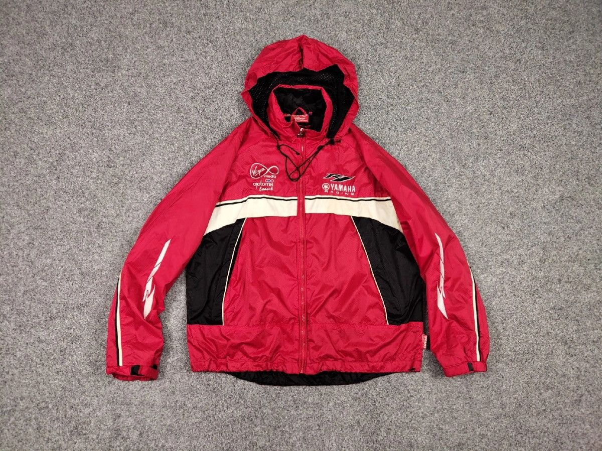 Yamaha 🔥 Vintage Yamaha Racing Windbreaker zip Jacket official Size US L / EU 52-54 / 3 - 9 Thumbnail