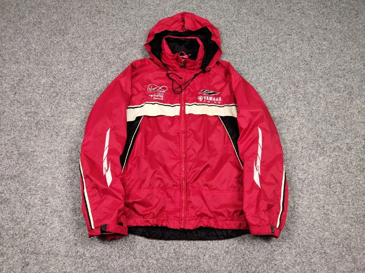 Yamaha 🔥 Vintage Yamaha Racing Windbreaker zip Jacket official Size US L / EU 52-54 / 3 - 2 Thumbnail