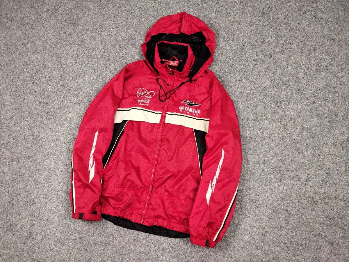 Yamaha 🔥 Vintage Yamaha Racing Windbreaker zip Jacket official Size US L / EU 52-54 / 3 - 3 Thumbnail