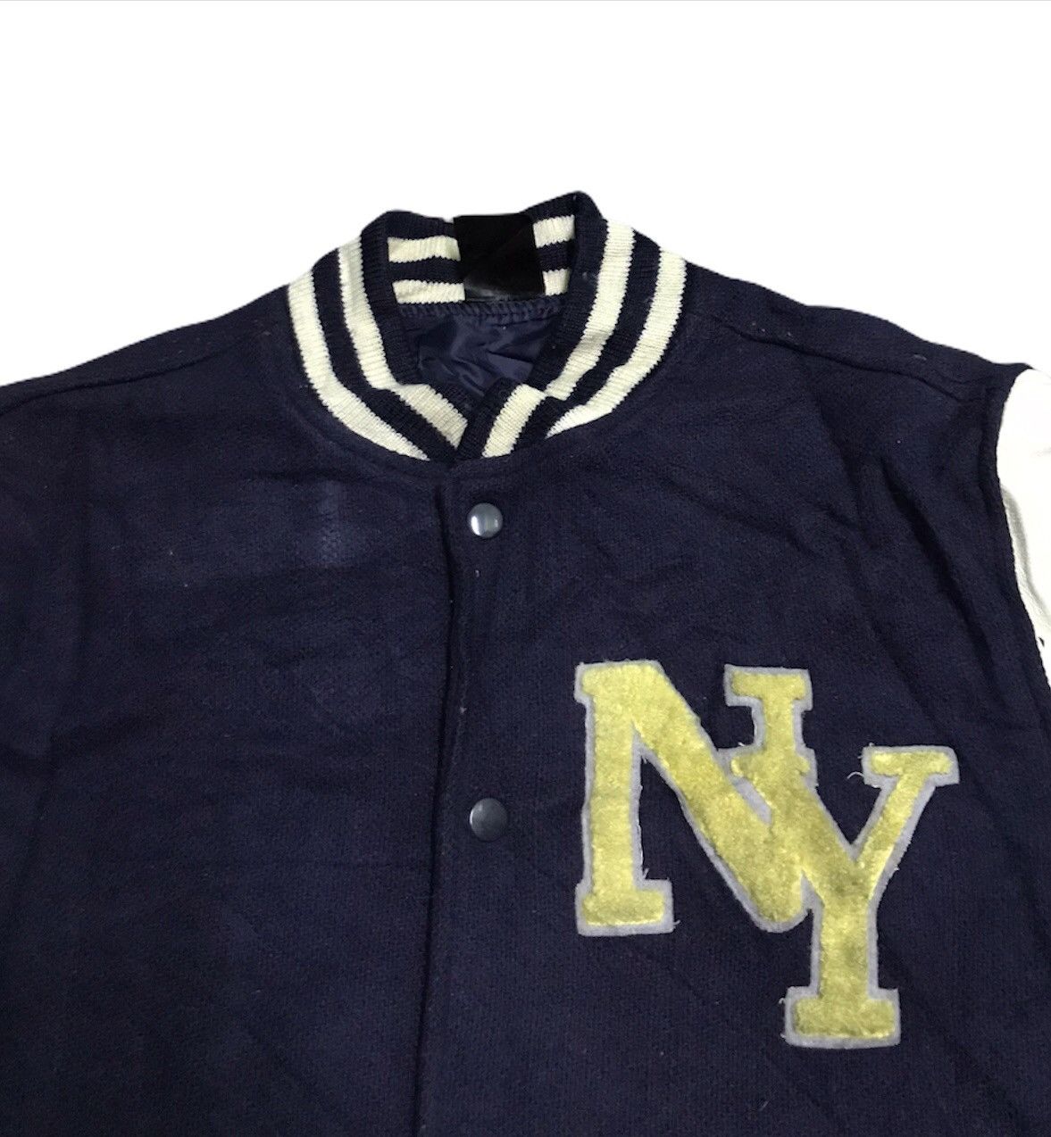 Vintage New York varsity jacket Size US M / EU 48-50 / 2 - 2 Thumbnail