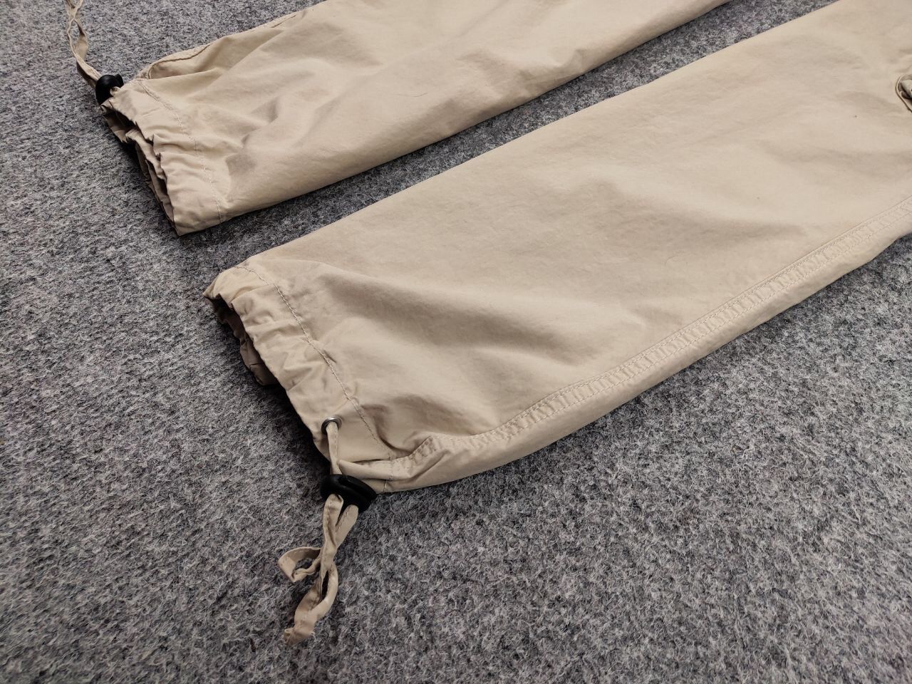 Japanese Brand Vintage 90's Japanese Bondage Zip Bootcut Beige Cargo Pants Size US 32 / EU 48 - 6 Thumbnail