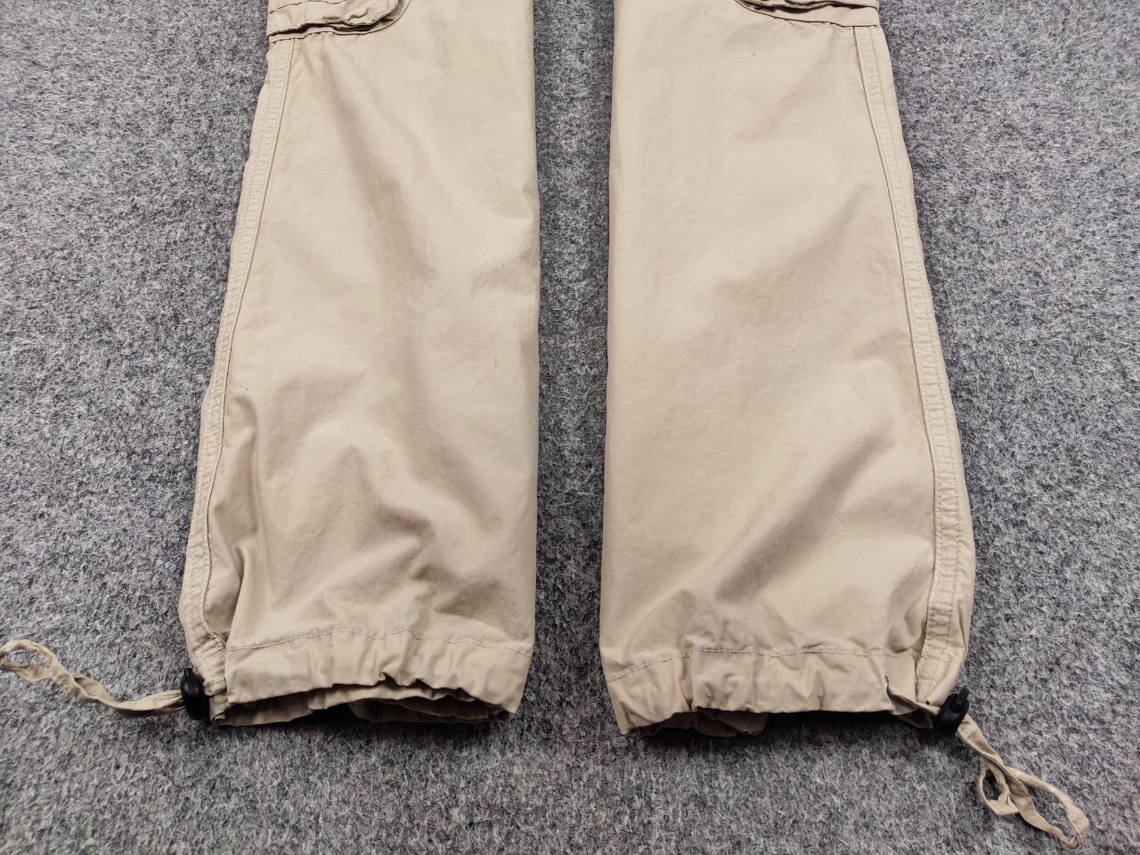 Japanese Brand Vintage 90's Japanese Bondage Zip Bootcut Beige Cargo Pants Size US 32 / EU 48 - 8 Thumbnail