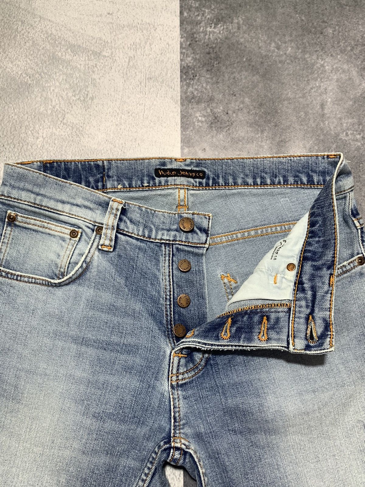 Nudie Jeans × Vintage Vintage Y2K Nudie jeans denim streetwear style size 30x30 Size US 30 / EU 46 - 7 Thumbnail