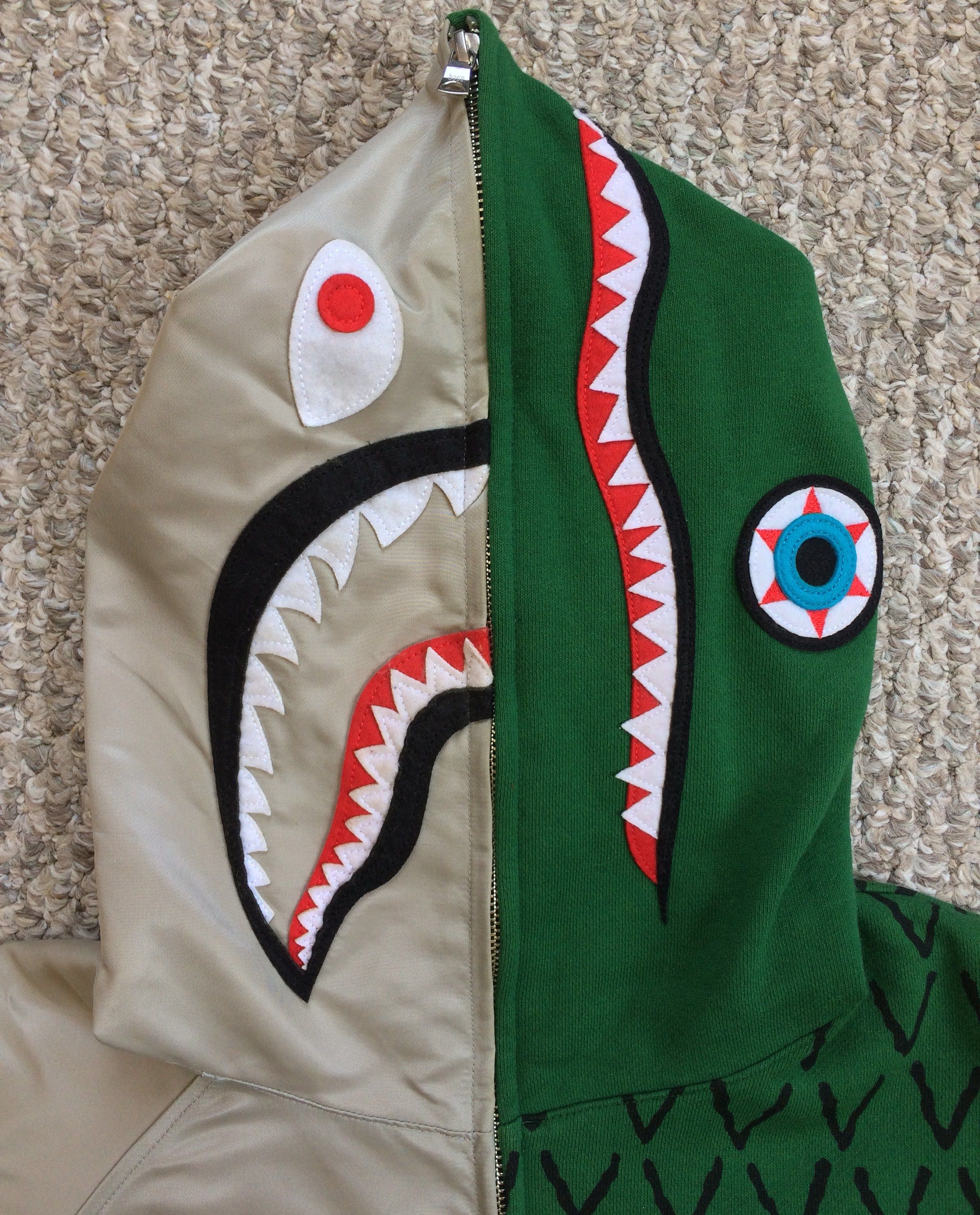Ambush Design × Bape S/S 2010 Ambush x Bape Shark Hoodie Size US M / EU 48-50 / 2 - 3 Thumbnail