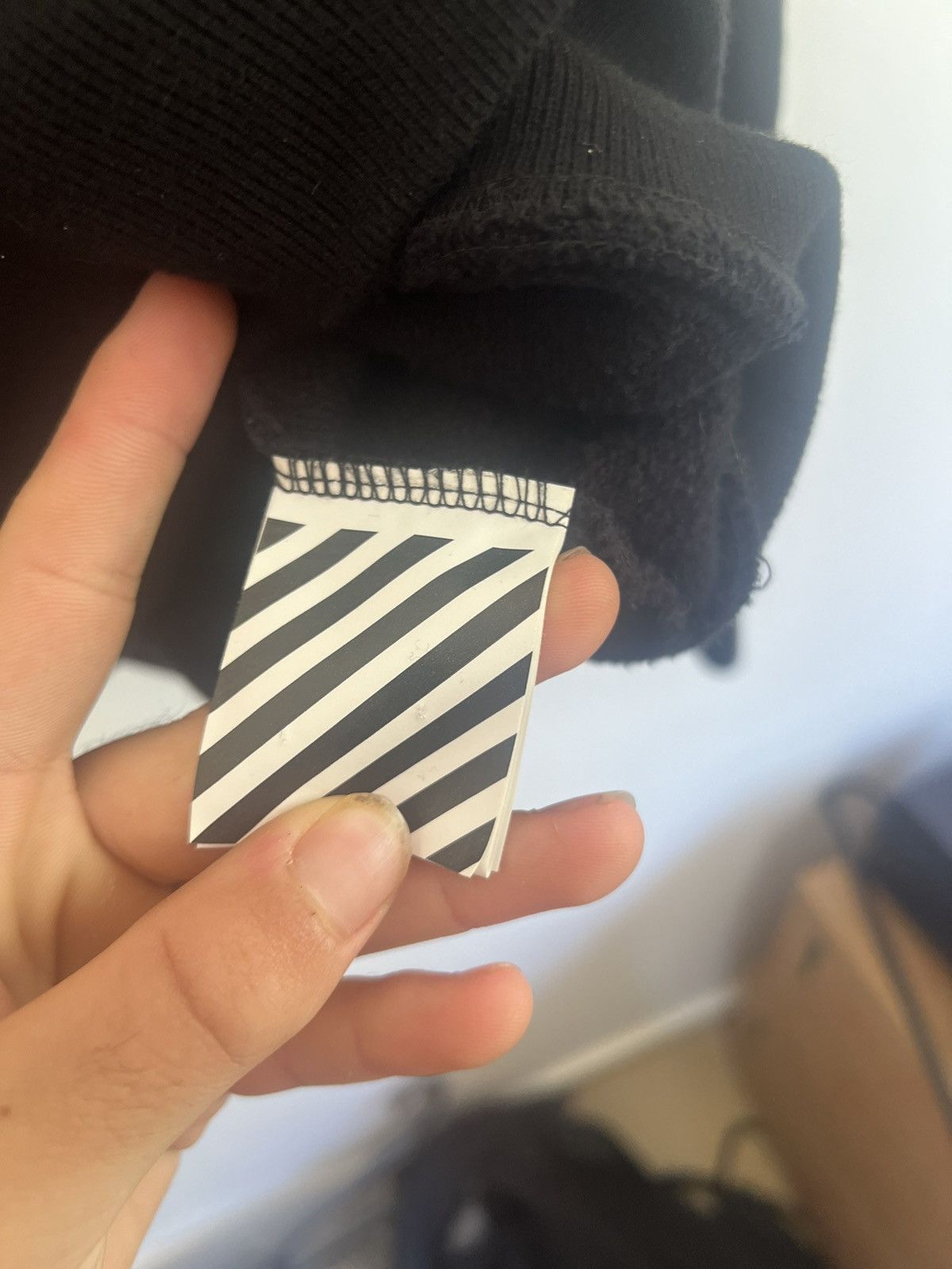 Off-White Off white SS20 split hoodie Size US M / EU 48-50 / 2 - 14 Thumbnail