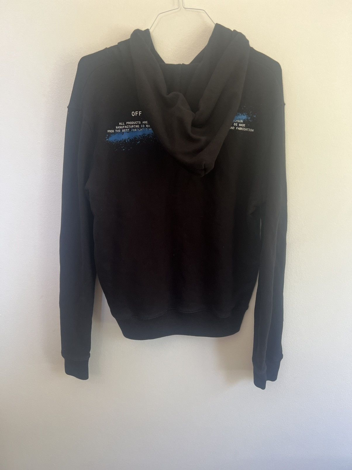 Off-White Off white SS20 split hoodie Size US M / EU 48-50 / 2 - 2 Thumbnail