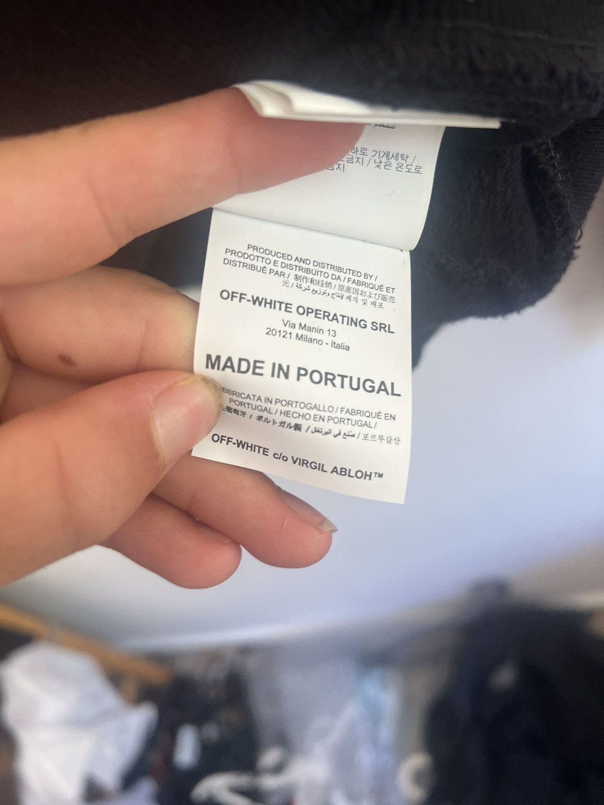 Off-White Off white SS20 split hoodie Size US M / EU 48-50 / 2 - 16 Thumbnail