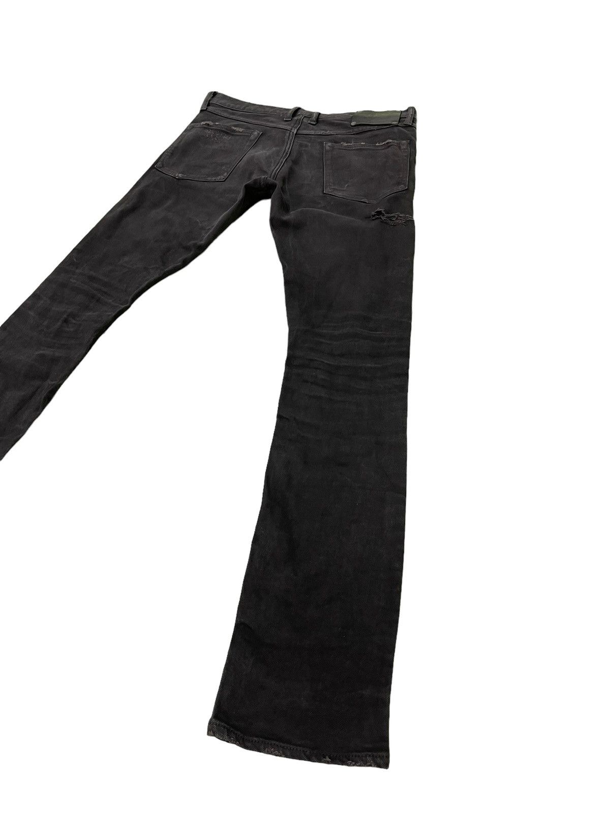 Isamu Katayama Backlash Skinny Distress Stretch Denim Isamu Katayama Japan 2🟦 Size US 33 - 16 Thumbnail