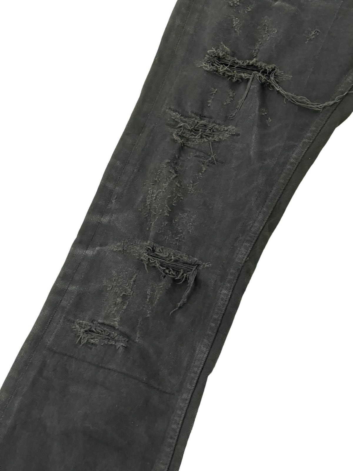 Isamu Katayama Backlash Skinny Distress Stretch Denim Isamu Katayama Japan 2🟦 Size US 33 - 6 Thumbnail