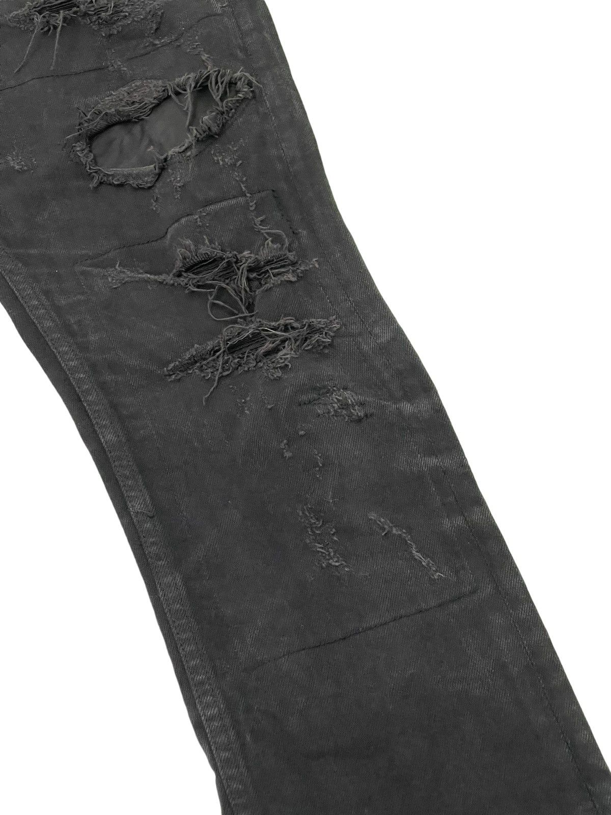 Isamu Katayama Backlash Skinny Distress Stretch Denim Isamu Katayama Japan 2🟦 Size US 33 - 7 Thumbnail