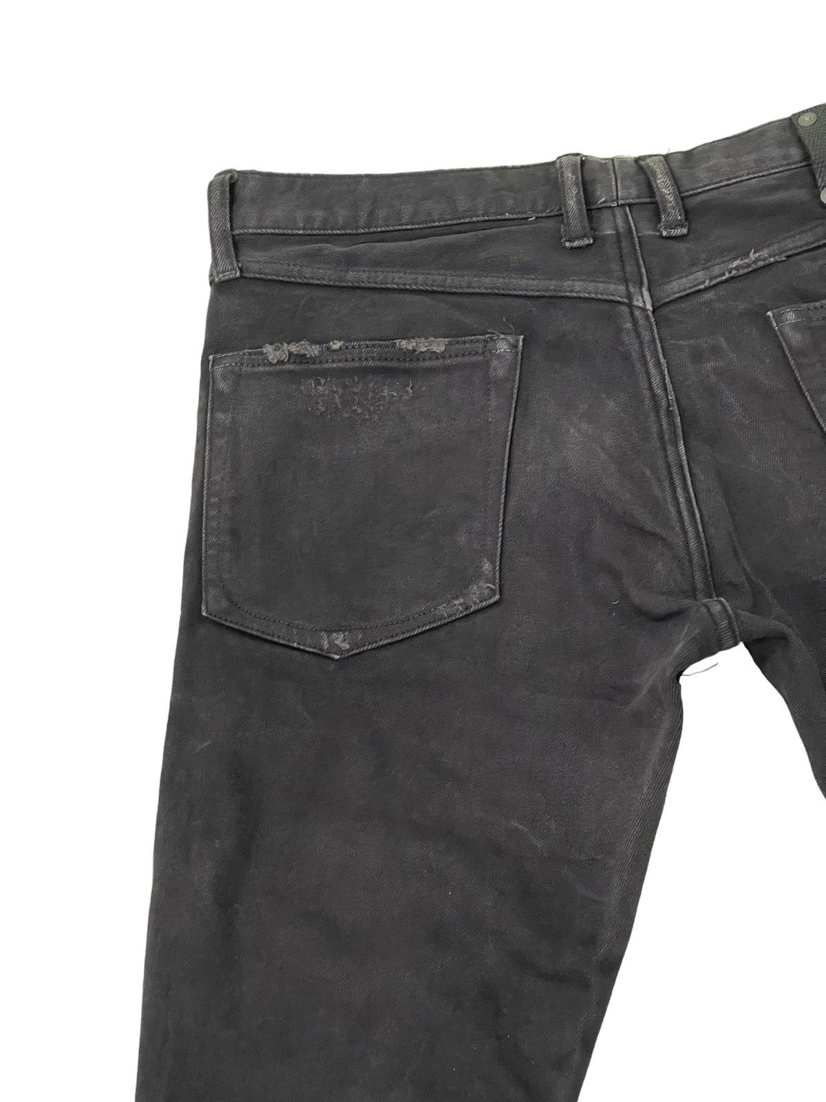 Isamu Katayama Backlash Skinny Distress Stretch Denim Isamu Katayama Japan 2🟦 Size US 33 - 21 Thumbnail