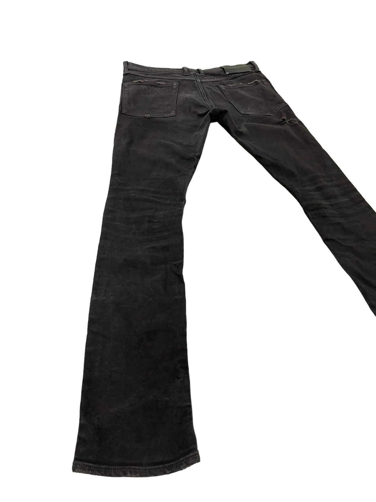 Isamu Katayama Backlash Skinny Distress Stretch Denim Isamu Katayama Japan 2🟦 Size US 33 - 15 Thumbnail