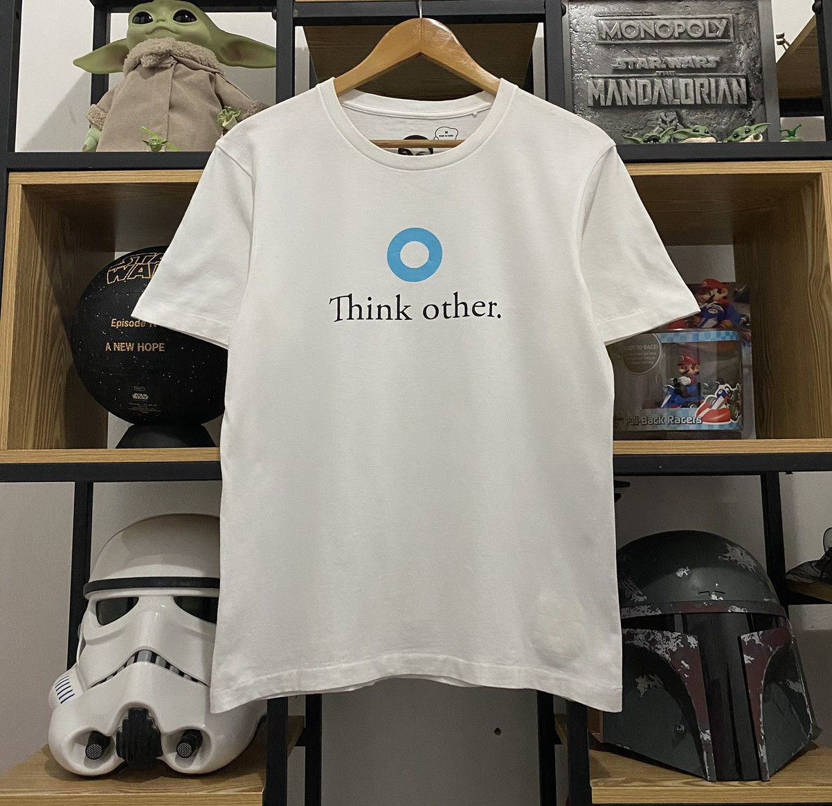 Designer RARE Uniqlo PHARRELL WILLIAM THINK OTHER I AM OTHER Tshirt Size US M / EU 48-50 / 2 - 1 Thumbnail
