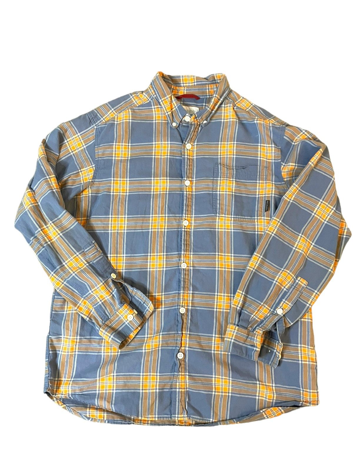 Columbia × Flannel × Vintage Columbia Vintage Style Flannel Checkered Button-Up Shirt Size US L / EU 52-54 / 3 - 1 Thumbnail