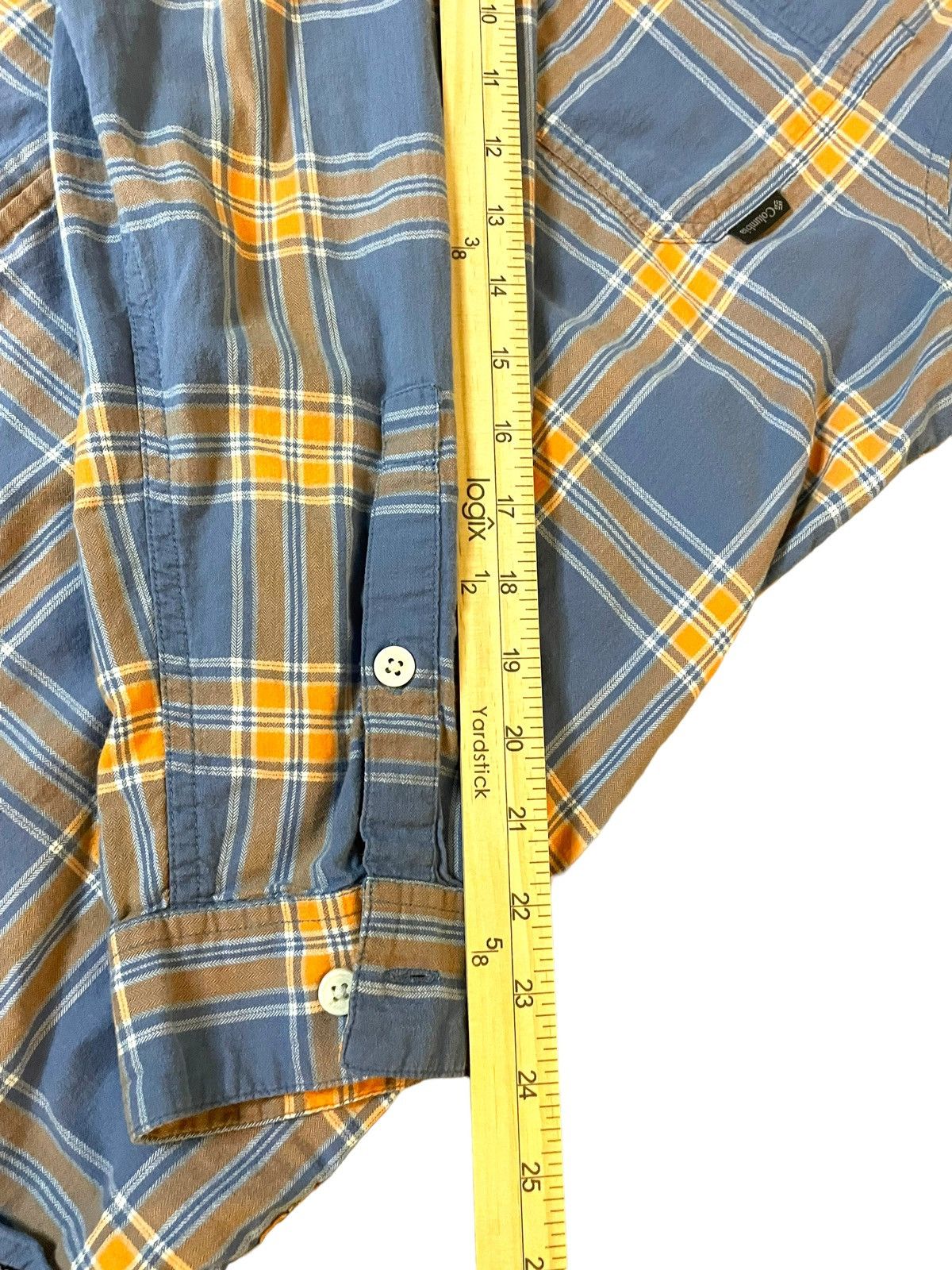 Columbia × Flannel × Vintage Columbia Vintage Style Flannel Checkered Button-Up Shirt Size US L / EU 52-54 / 3 - 4 Thumbnail
