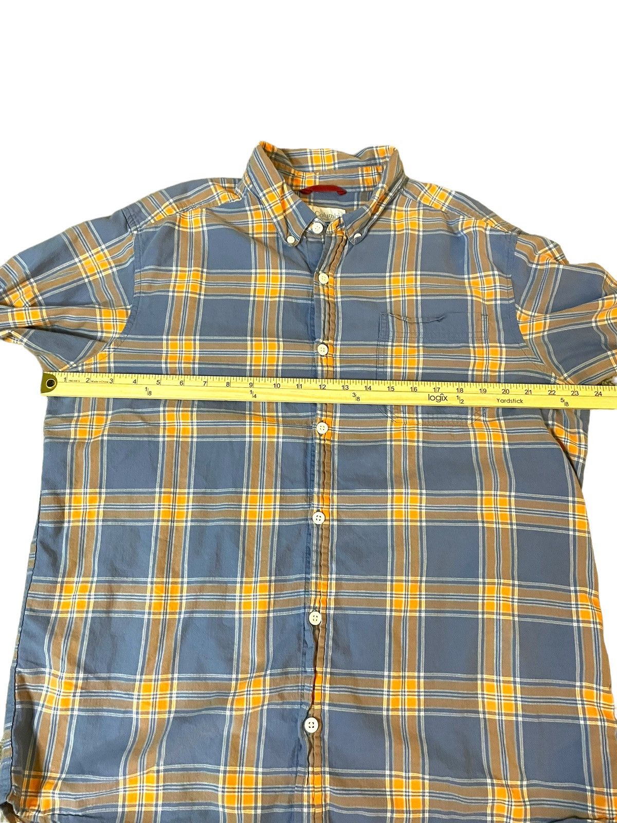 Columbia × Flannel × Vintage Columbia Vintage Style Flannel Checkered Button-Up Shirt Size US L / EU 52-54 / 3 - 3 Thumbnail