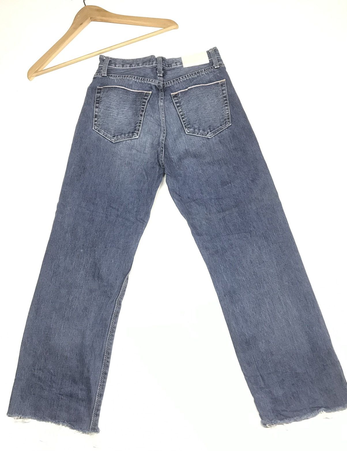Japanese Brand × Vintage VINTAGE GYDA BAGGY SELVEDGE BACK POCKET ANKLE CUT DISTRESSED Size US 26 / EU 42 - 12 Thumbnail